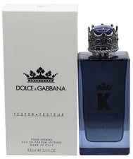 K Intense By Dolce & Gabbana 3.4/3.3 oz Edp Intense Spray Men new In Tester Box