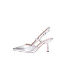 Francesco milano Decollete Pelle Donna Argento A08-21n-ag