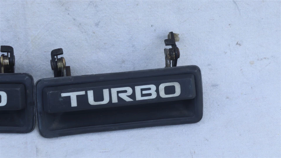 84-89 Mitsubishi Starion Chrysler Conquest Turbo Exterior Door Handle Set L&R Foto 2 de 4