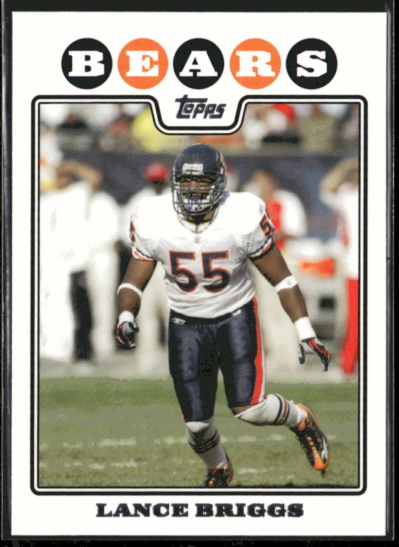 2008 Topps Lance Briggs #243 Chicago Bears