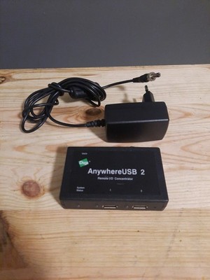 Digi Anywhere USB/2 Remote I/O Concentrator USB-Hub // 1x RJ-45,  2x USB