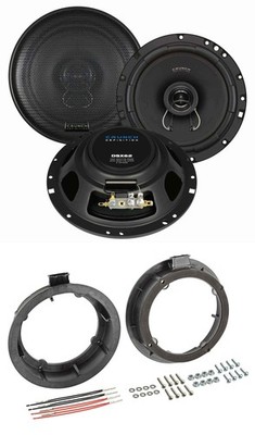 Crunch 2-Wege 16,5cm 200Watt Lautsprecher für Skoda Fabia VW Bora Golf Passat Po