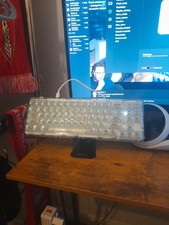 Yunzii X71 Transparent Mechanical Keyboard.