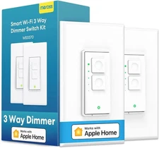 3 Way Smart Dimmer Switch Kit, 3 Way Dimmable Smart Switch 2 Pack