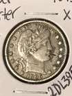 1895-O Barber Quarter  XF+ Details