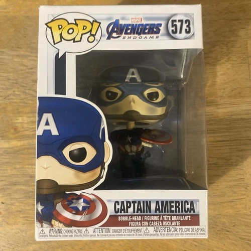 Funko Pop! Marvel Avengers Endgame Captain America #573 Vinyl Figure