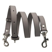 Gray Women's Shoulder Crossbody Bag Handle Handbag Strap Genuine Leather