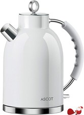 Kettle, Stainless Steel Tea Boiler 1.6qt 1500W Tea Heater & Boiling Kettle, A...