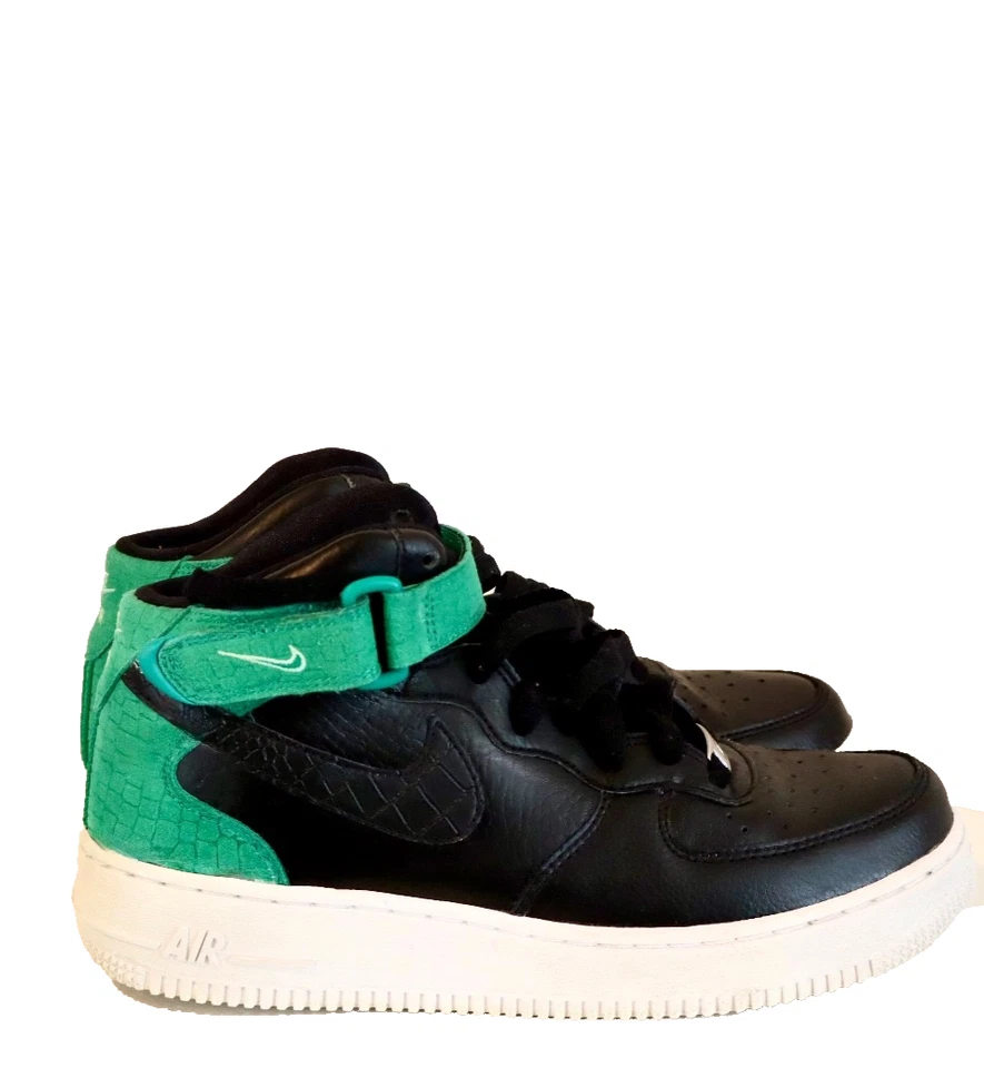 Nike Air Force 1 средний черный яркий малиновый белый 818596-002 женщин размер 8 - Изображение 2 из 4