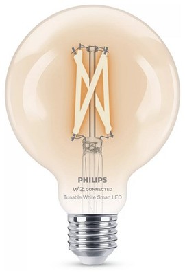 Philips by Signify Smart LED Kugellampe klar 7 W (entspr. 60 W) G95 E27 LED