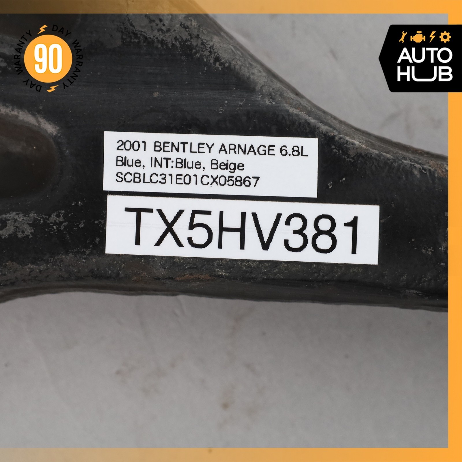 99-04 Bentley Arnage / RR Seraph Rear Left or Right Top Upper Control Arm OEM