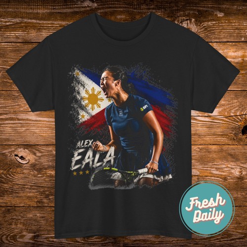 Alex Eala Tennis Player Shirt | Philippines Flag Tennis Tee Unisex T shirt