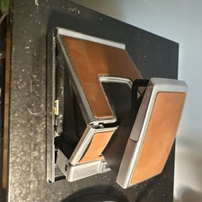 Polaroid SX-70 Instant Film Land Camera, Chrome/Tan