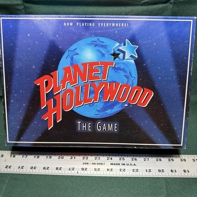 PLANET HOLLYWOOD Game - Movie Trivia - Complete - Works - Ships Free - See Video