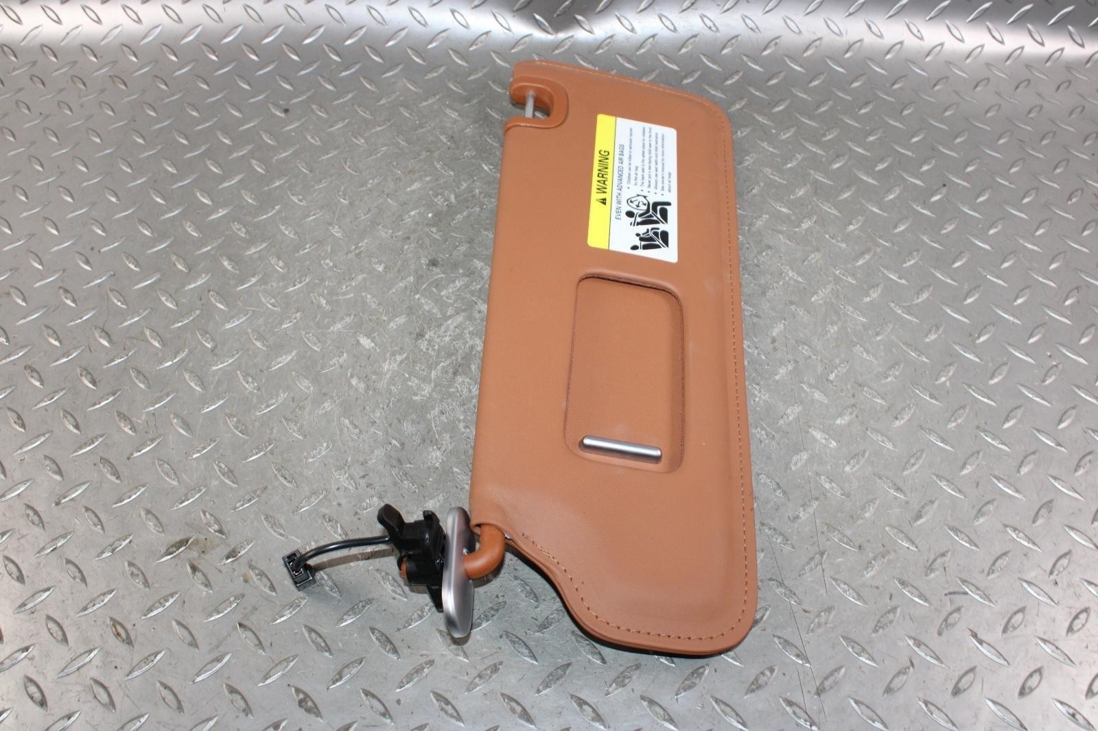 13-18 Flying Spur Brown Overhead Roof Driver Side Left LH Sunvisor OEM OE WTY