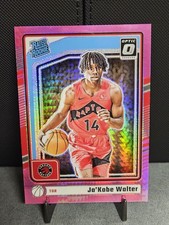 2024-25 Donruss Optic - Rated Rookie Ja'Kobe Walter #283 Pink Hyper Prizm RC