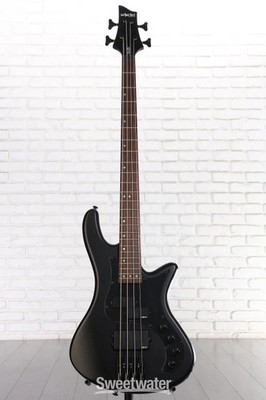 Schecter Stiletto Stealth-4 Bass Guitar - Satin Black
