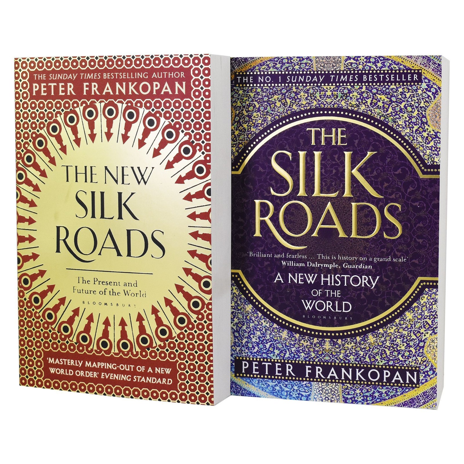 The Silk Road and New Silk Road 2 Books By Peter Frankopan - Paperback