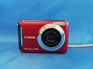 Canon PowerShot A495 レッド キヤノン PowerShot A495 レッド | コンパクトデジタルカメラ