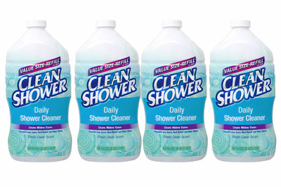 Clean Shower Daily Shower Cleaner Refill 60 oz Fresh Scent Pack of 4