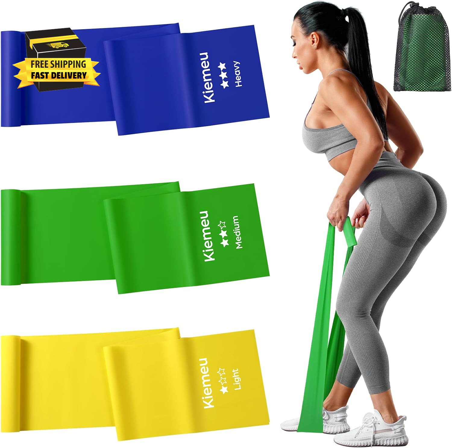 For Physical Therapy And Rehab, Pilates, Yoga, Latex Elast