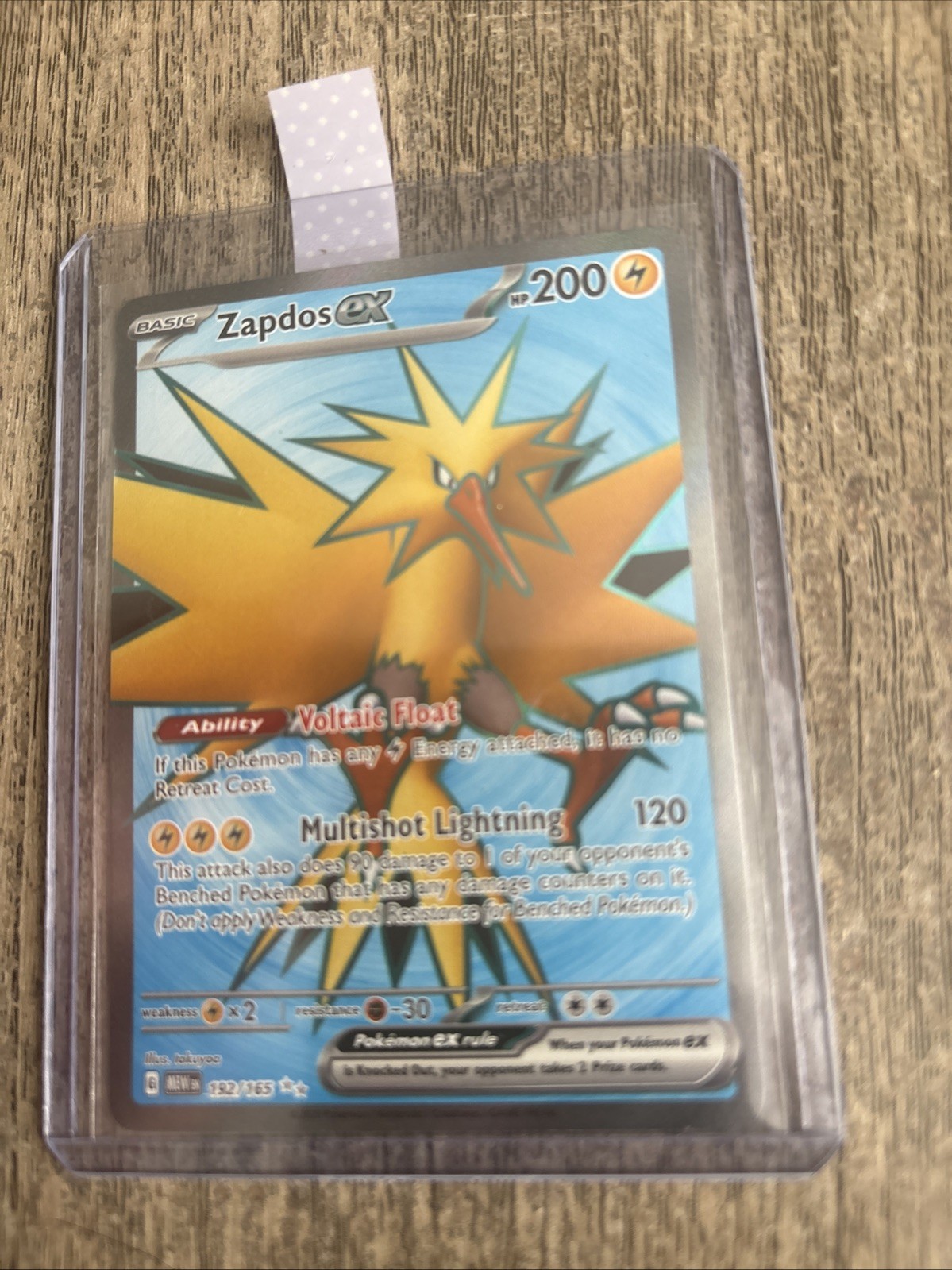 Zapdos ex 2023 Scarlet & Violet: 151 #192/165 Ultra Rare Price Guide - Sports Card Investor Zapdos ex 2023 Scarlet & Violet: 151 #192/165 Ultra Rare Price Guide - Sports Card Investor