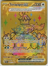 Pokemon Terapagos ex Holo Hyper Rare SV: Prismatic Evolutions 180/131 NM on eBay