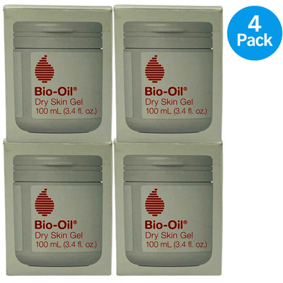 Bio-Oil Dry Skin Gel Specialist Body Moisturizer Formula 100mL 3.4oz 4 Pack New