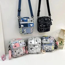 Women's Snoopy Crossbody Bags for Ladies Purses Phone Case Holder Shoulder Bags