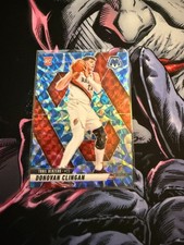 2024-25 Panini Mosaic - Rookies Donovan Clingan #246 Reactive Blue Mosaic Prizm