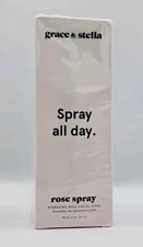 New In Box Grace and Stella Spray All Day Hydrating Rose Facial Spray Sealed 