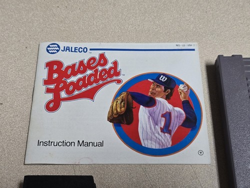 Bases Loaded * CLEAN * NINTENDO NES * + Manual * Tested/Works - Picture 2 of 7