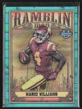 Mario Williams 2023 Bowman Chrome University U Aqua Ramblin' Man /150 #RM-7