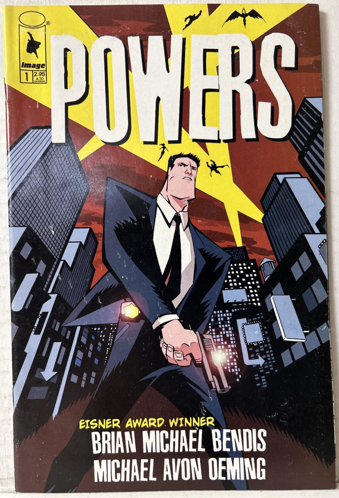 Image Comics Powers #1 (2000) Brian Michael Bendis Netflix Show *VG*