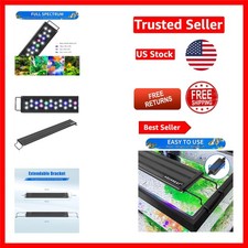 Durable Bracket-Mount LED Aquarium Light, Full Spectrum for 48-54 Inch Tanks