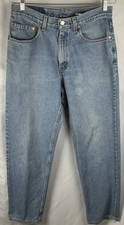 Vintage Levis 550 Mens Blue 34x32 USA Made Y2K 90’s Medium Wash Baggy Jeans