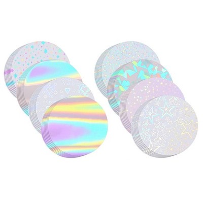 2X(Pin Maker Maschine Kit Glitzernde Folie Button Glitzernde Folie S6Q7)7704