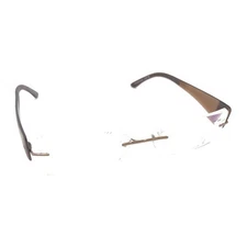 Silhouette 7599 40 6055 Brown Rimless Eyeglasses Frames 17 35 Titanium Austria