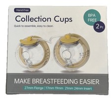 Hands-Free Collection Cups Compatible with Spectra S1 S2 S9
