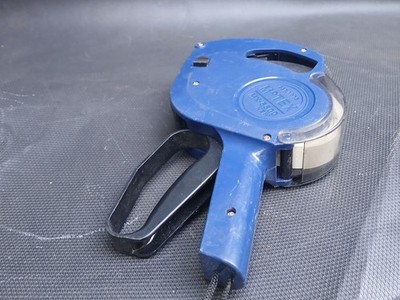 UNTESTED MoTex Price Labeller MX-500 Blue One Touch System AS IS