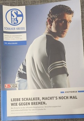 FC Schalke 04  -  Schalker Kreisel 2006/07- Heft 4 - S04  -  Wolfsburg  - Bordon
