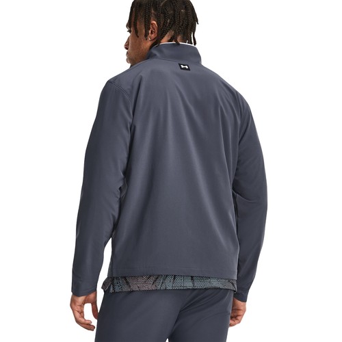 Chaqueta Under Armour Storm Revo para Hombres Elastizada Resistente al Agua Cremallera Completa UA Golf - Imagen 7 de 13