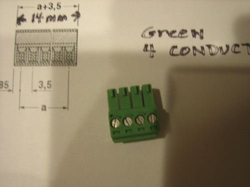 Crestron Adagio, Stecker, grün, 4-polig, (Phoenix Contact: MC 1,5/4-ST-3,5) - Bild 5 von 6