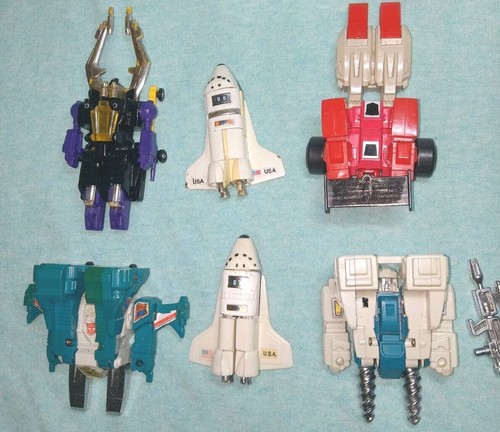 TRANSFORMERS 6 ORIGINALS VINTAGE G1 GoBots Hasbro 1985 used - Picture 2 of 2