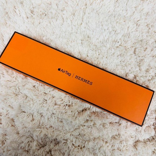 HERMES AirTag Key Holder Leather Case Vert Rousseau Unisex Keyring Set JAPAN - Zdjęcie 19 z 20