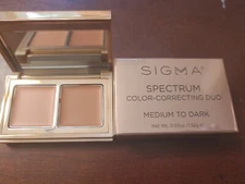 Sigma Beauty CCD02 - Spectrum Color-Correcting Duo Medium To Dark - New In Box