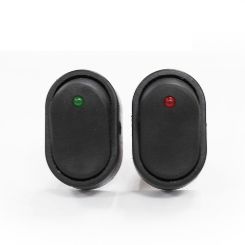 5 Pieces LED Automobile Car ON OFF Light Switch Dot light Rocker ...