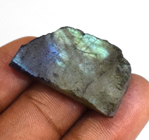 Madagascar Rainbow Flashy Labradorite Healing Gemstone Slab Natural Untreated - Picture 51 of 57