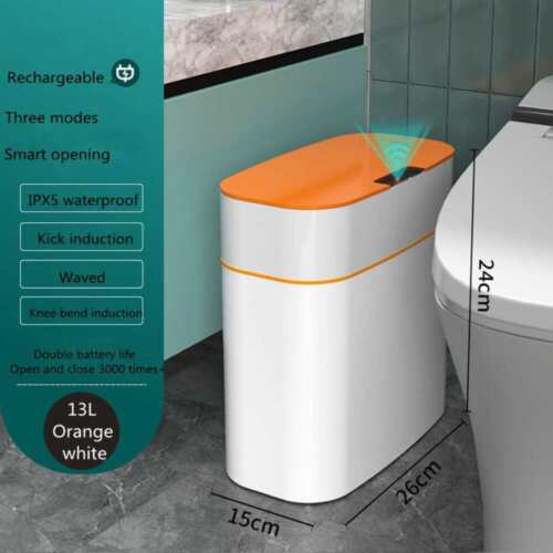 Automatic Smart Trash Can With Lid - Picture 13 of 19