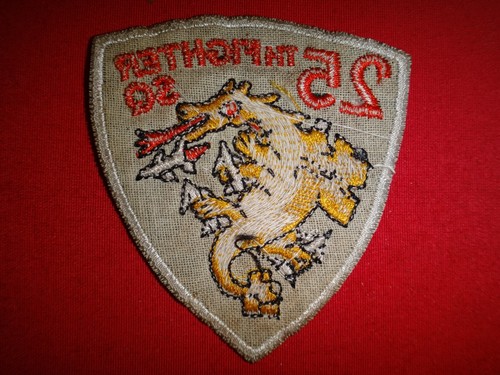 Korea War Patch US Air Force 25th Fighter Squadron PILSUNG - Picture 3 of 3